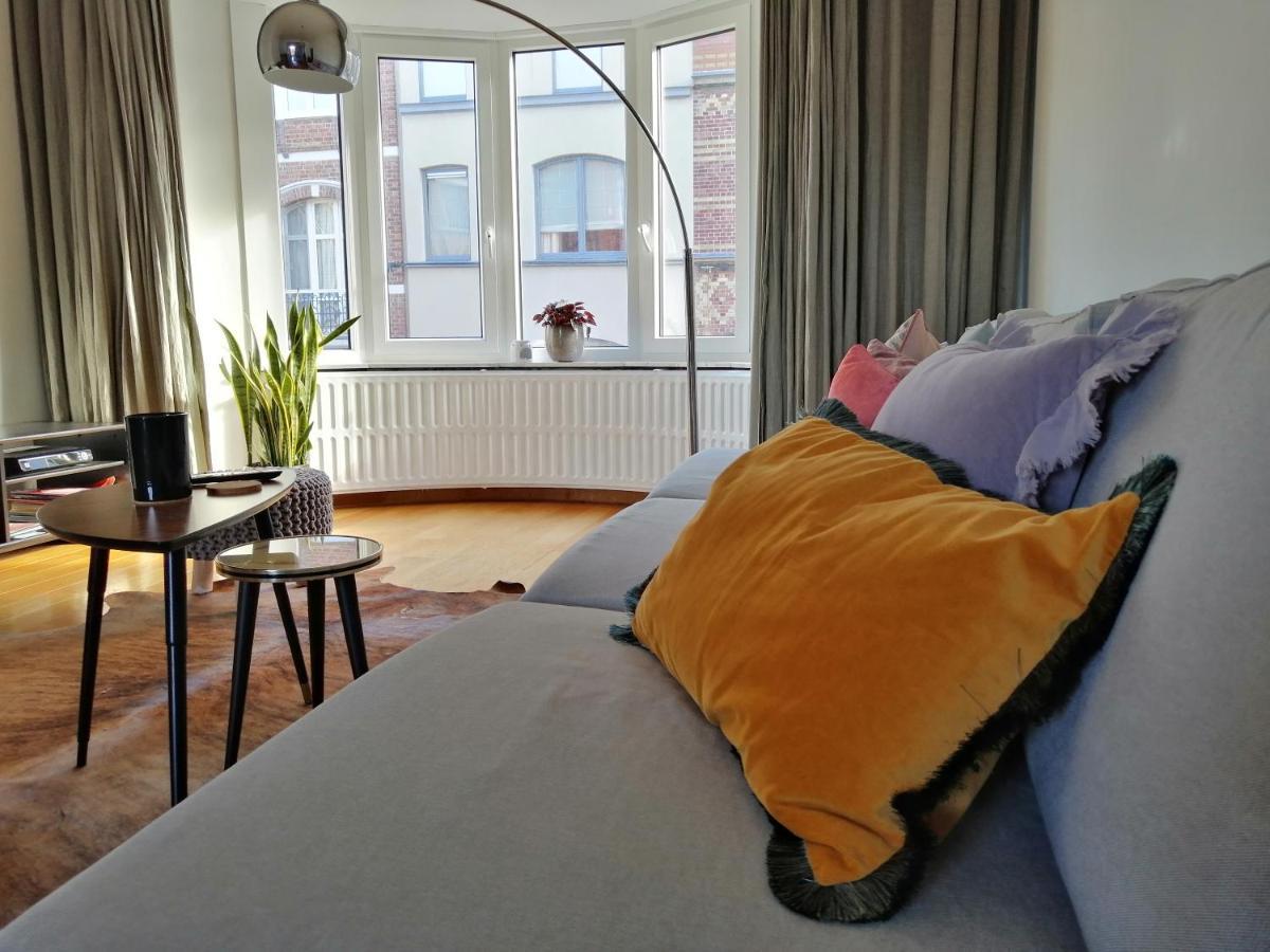 Large Apartment 800M From The Beach 90 Square Meters أوستيند المظهر الخارجي الصورة